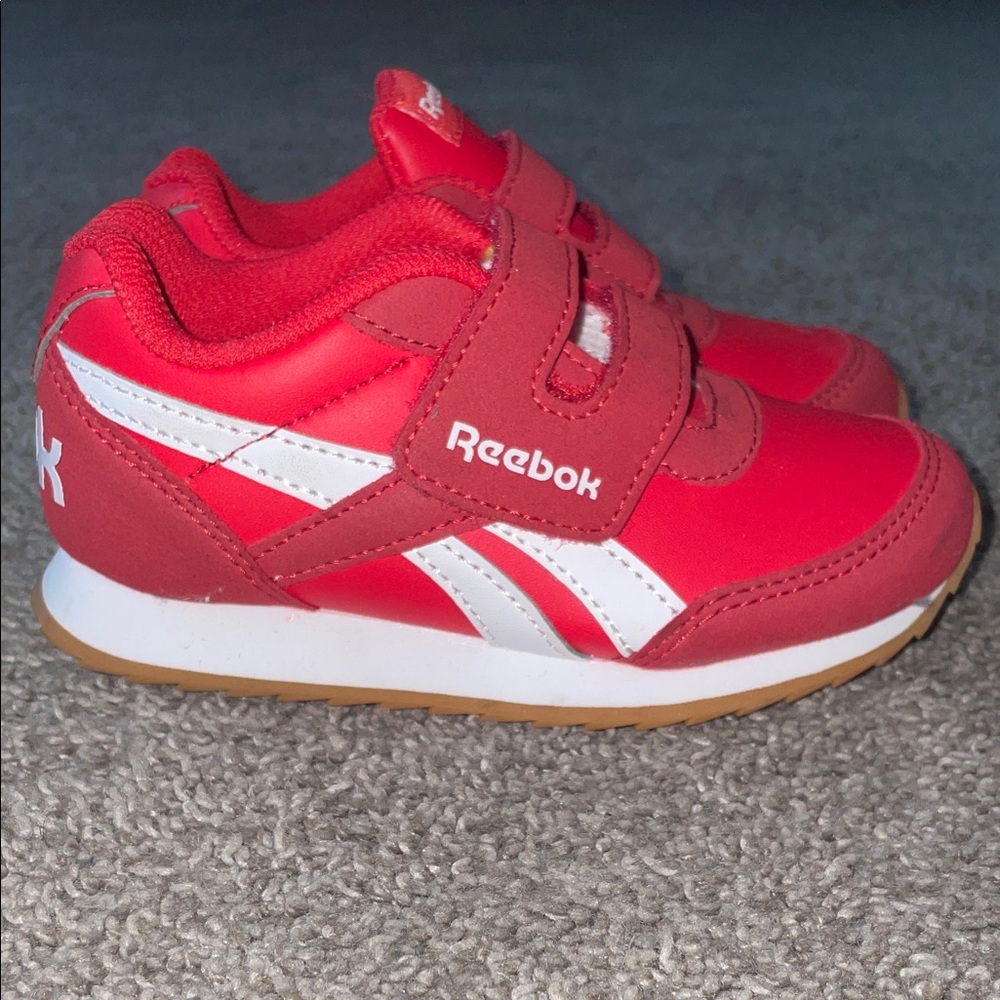 Reebok Kids Bright Red Sneakers